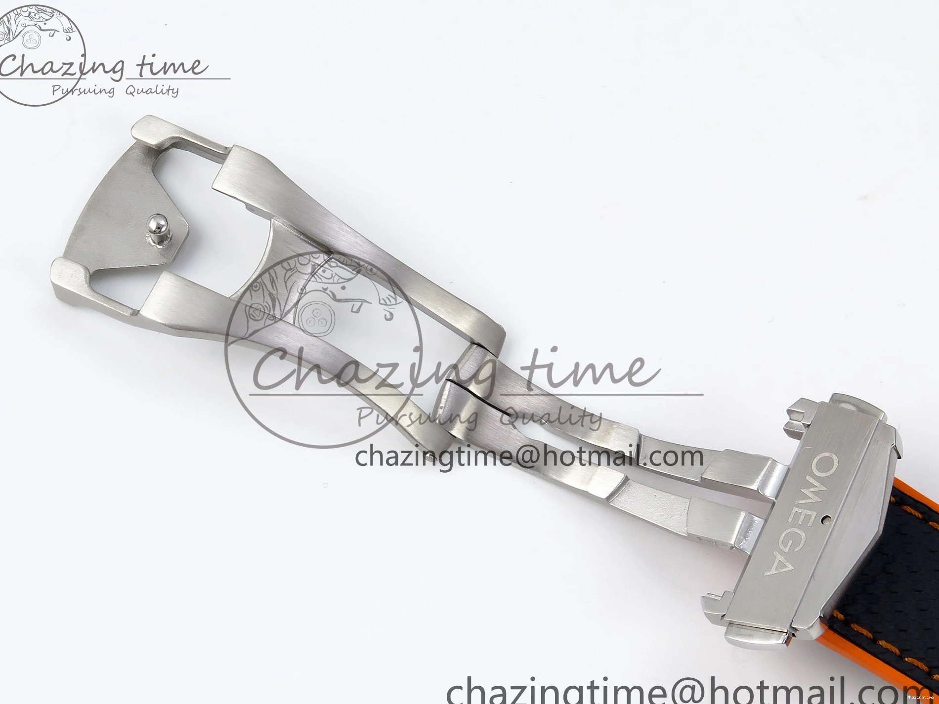 0210 Comfortable Planet Ocean 43.5mm SS VSF 1:1 Best Edition Black Orange Bezel Gray Dial on Nylon Strap A8900 Super Clone V 7730